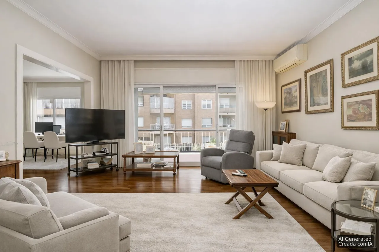 living - Piso de 252m² con 13m² terraza en venta en Sant Gervasi - Galvany - gallery - 3