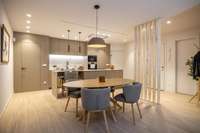 living - 161m² apartment with 115m² terrace for sale in Sant Gervasi - Galvany - gallery thumbnail - 10