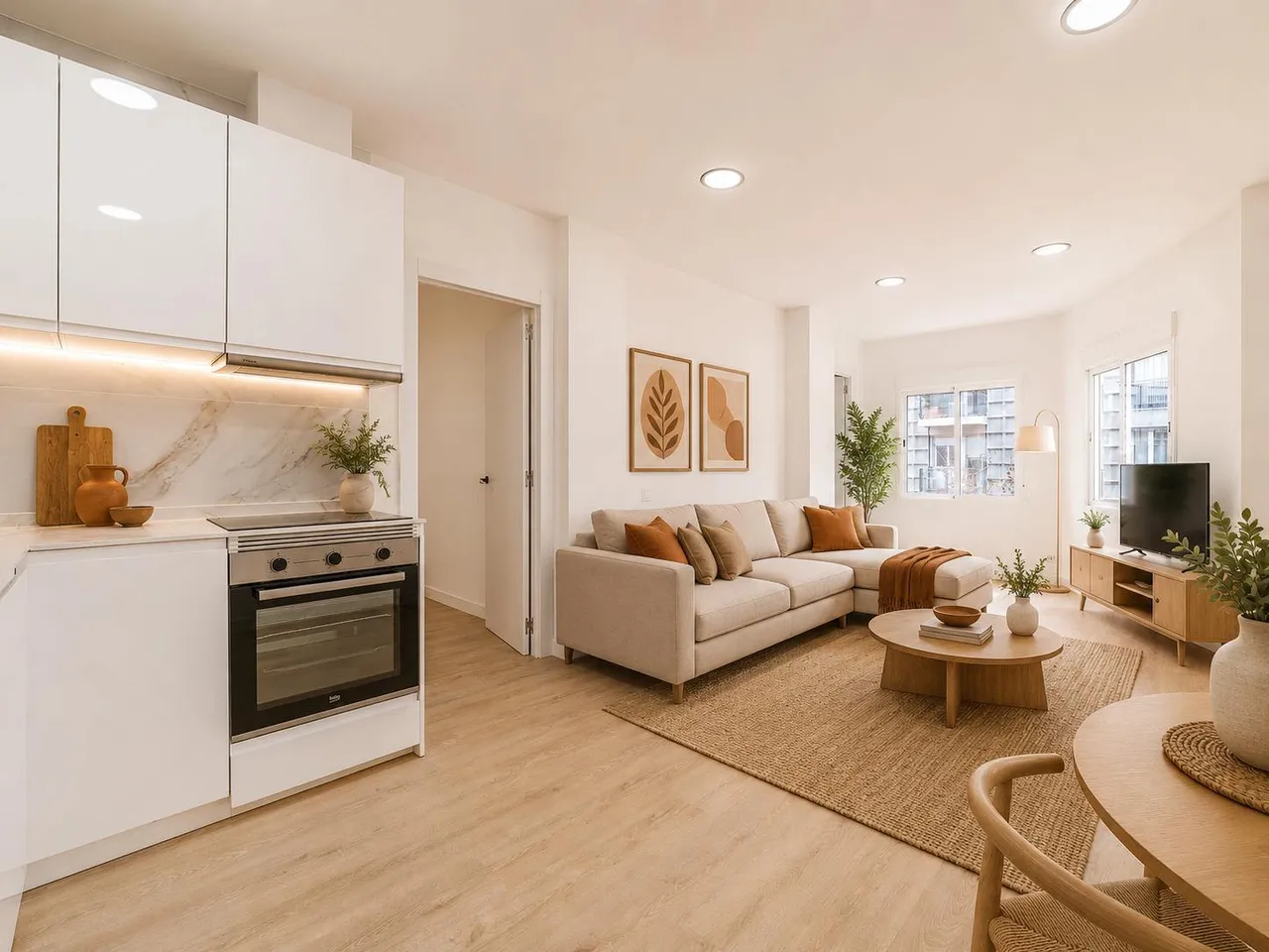 living - 66m² apartment for sale in Sant Gervasi - Galvany - gallery - 2