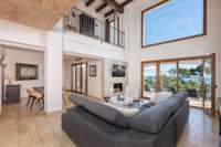 living - Casa / villa de 322m² en venta en Sa Riera, Costa Brava - gallery thumbnail - 4