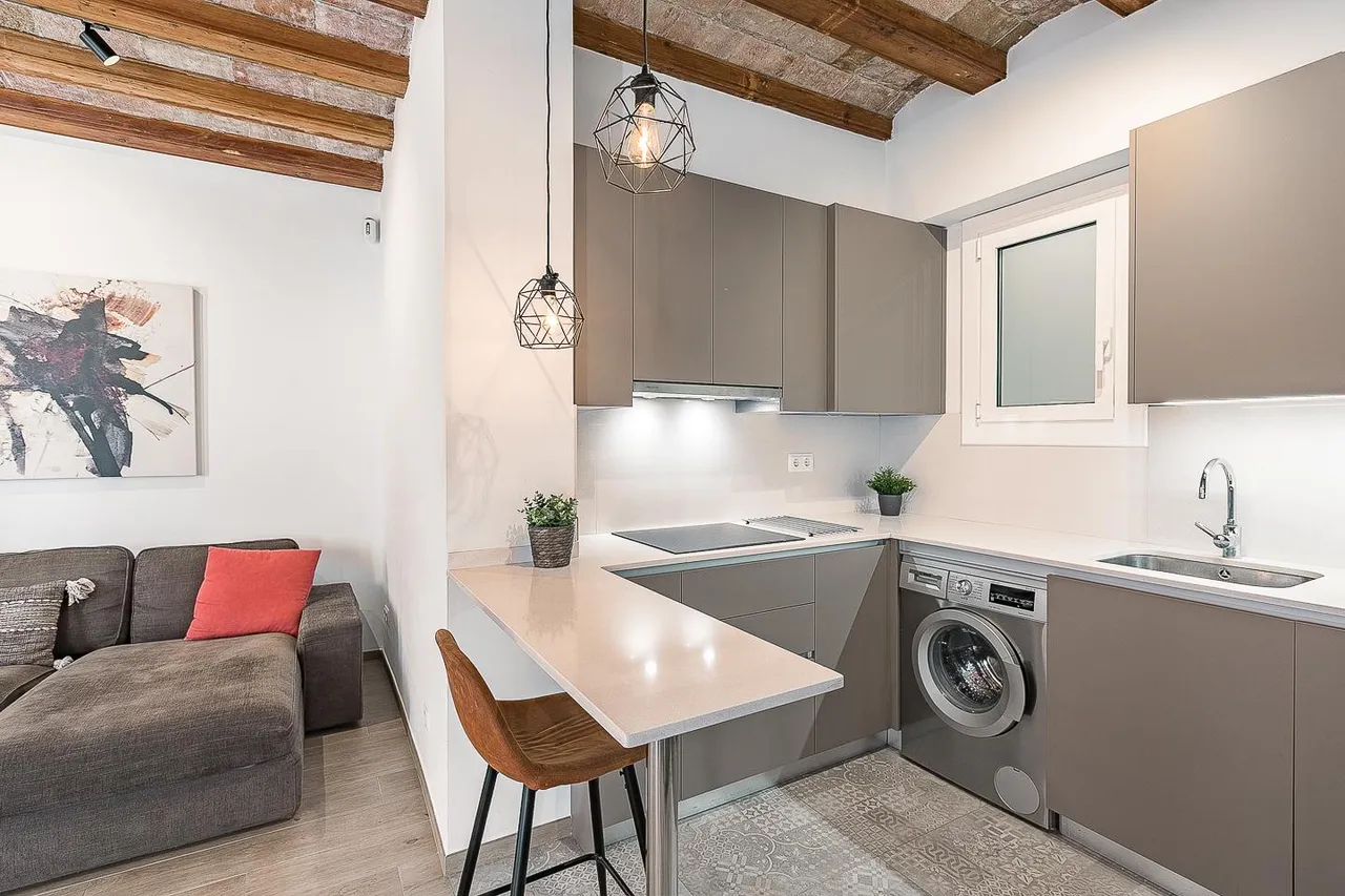 living - Piso de 88m² en venta en Gótico, Barcelona - gallery - 6