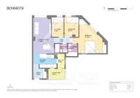 living - 84m² apartment for sale in Poble Sec, Barcelona - Floor Plan thumbnail - 1