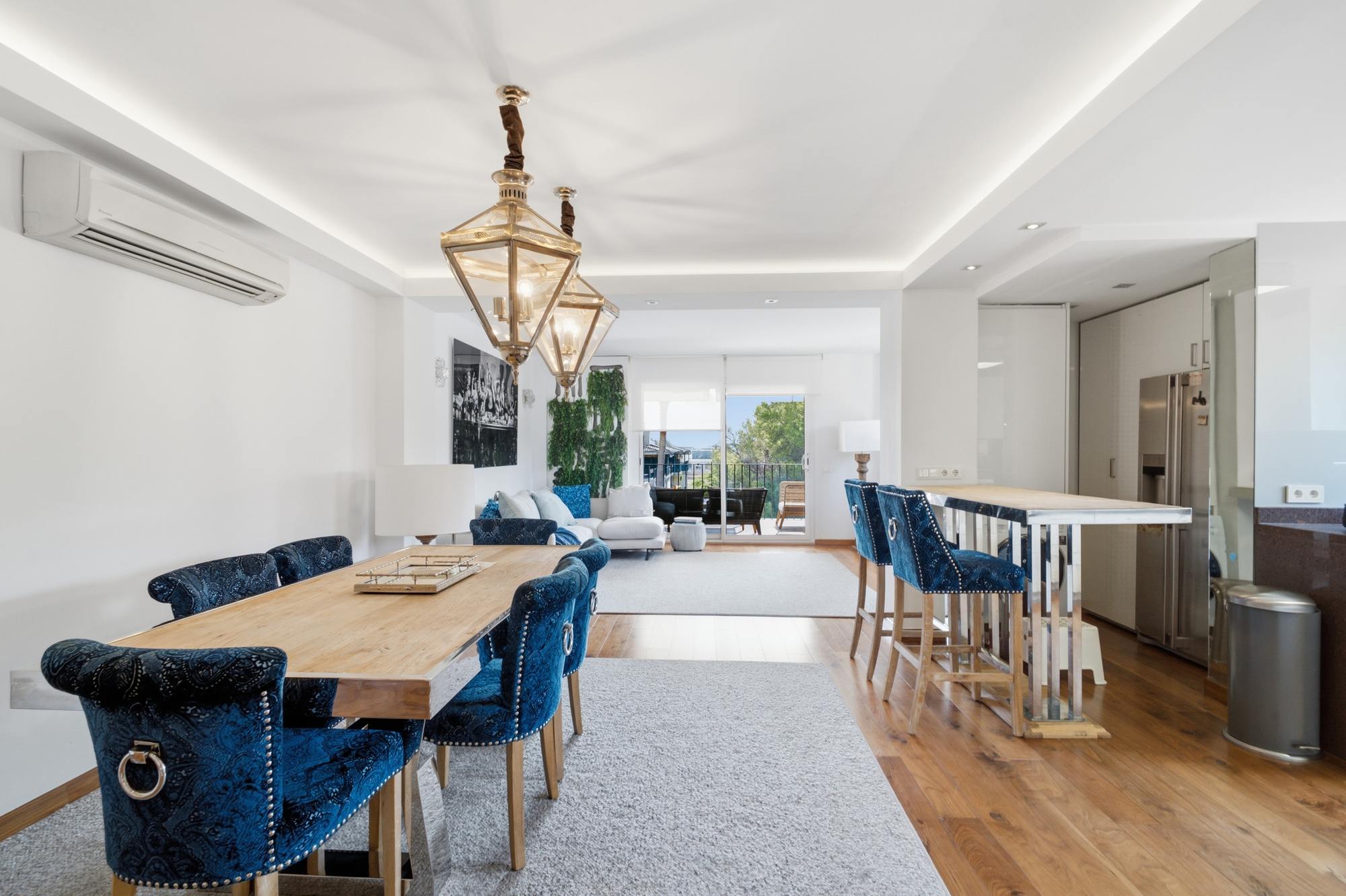living - 159m² penthouse with 70m² terrace for rent in Palma de Mallorca - gallery - 8