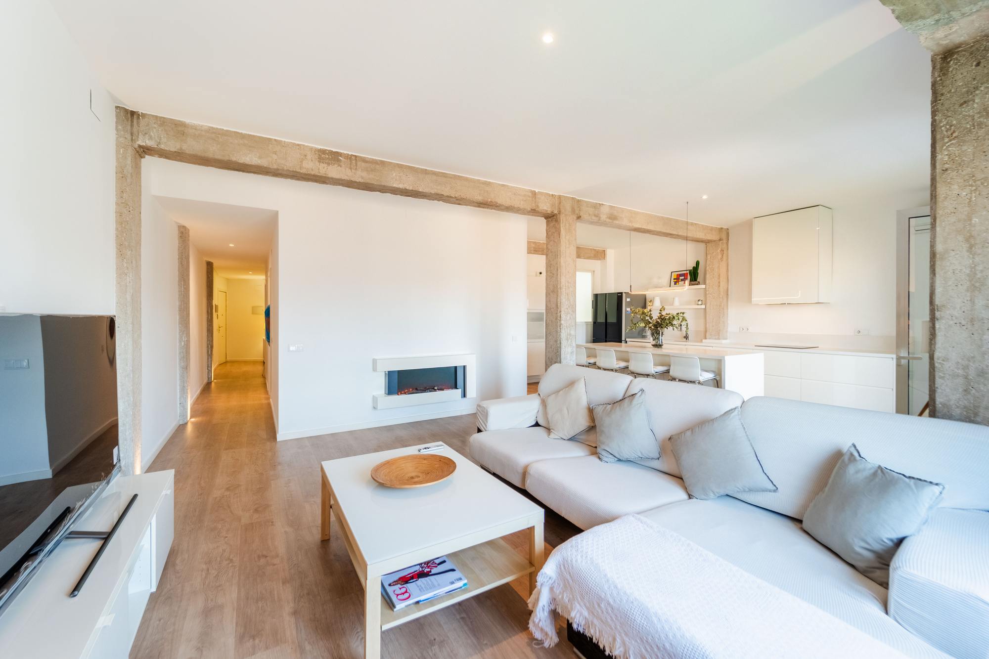 living - Piso de 101m² en alquiler en Playa Malvarrosa/Cabanyal - gallery thumbnail - 6