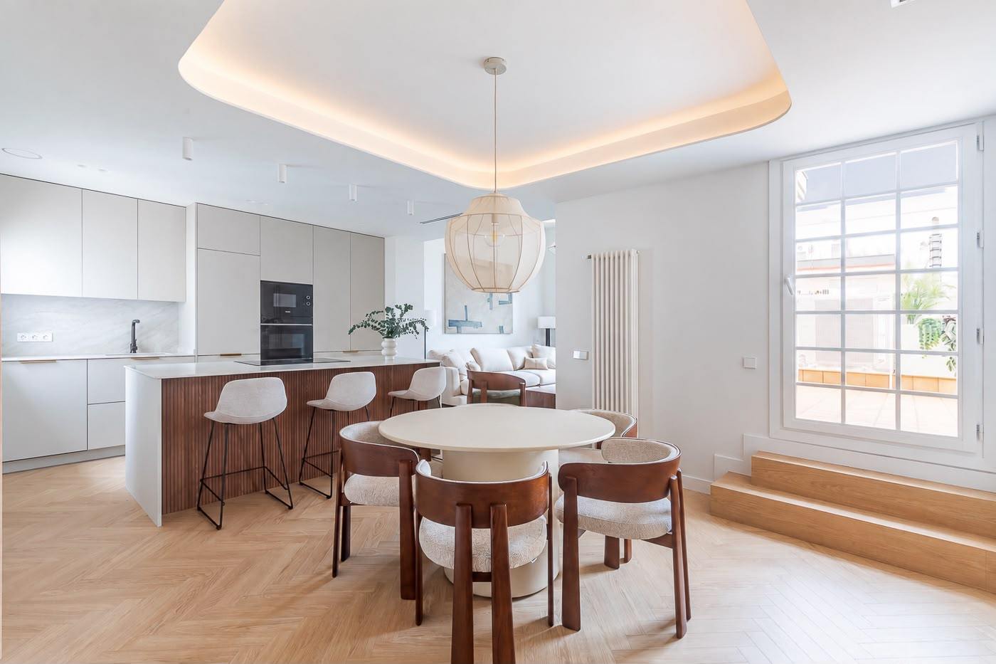 living - Piso de 154m² con 23m² terraza en venta en Goya, Madrid - gallery thumbnail - 7