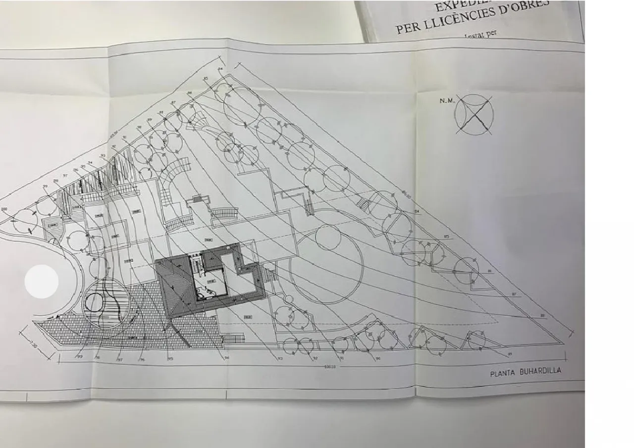 living - Casa / villa de 842m² en venta en Alella, Barcelona - Plano del piso - 2