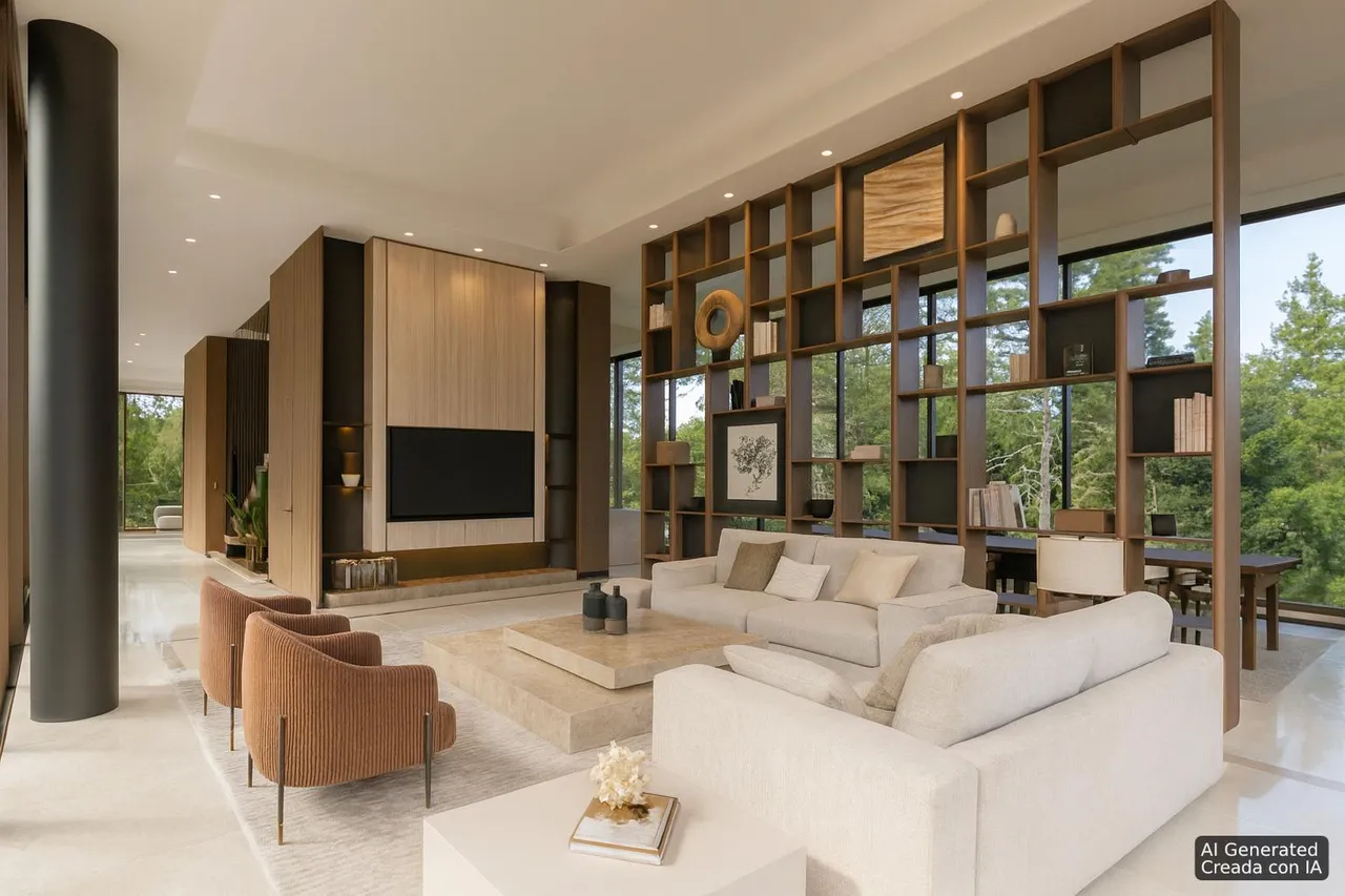 living - 860m² house / villa with 300m² terrace for sale in Conde de Orgaz and Piovera - gallery - 6