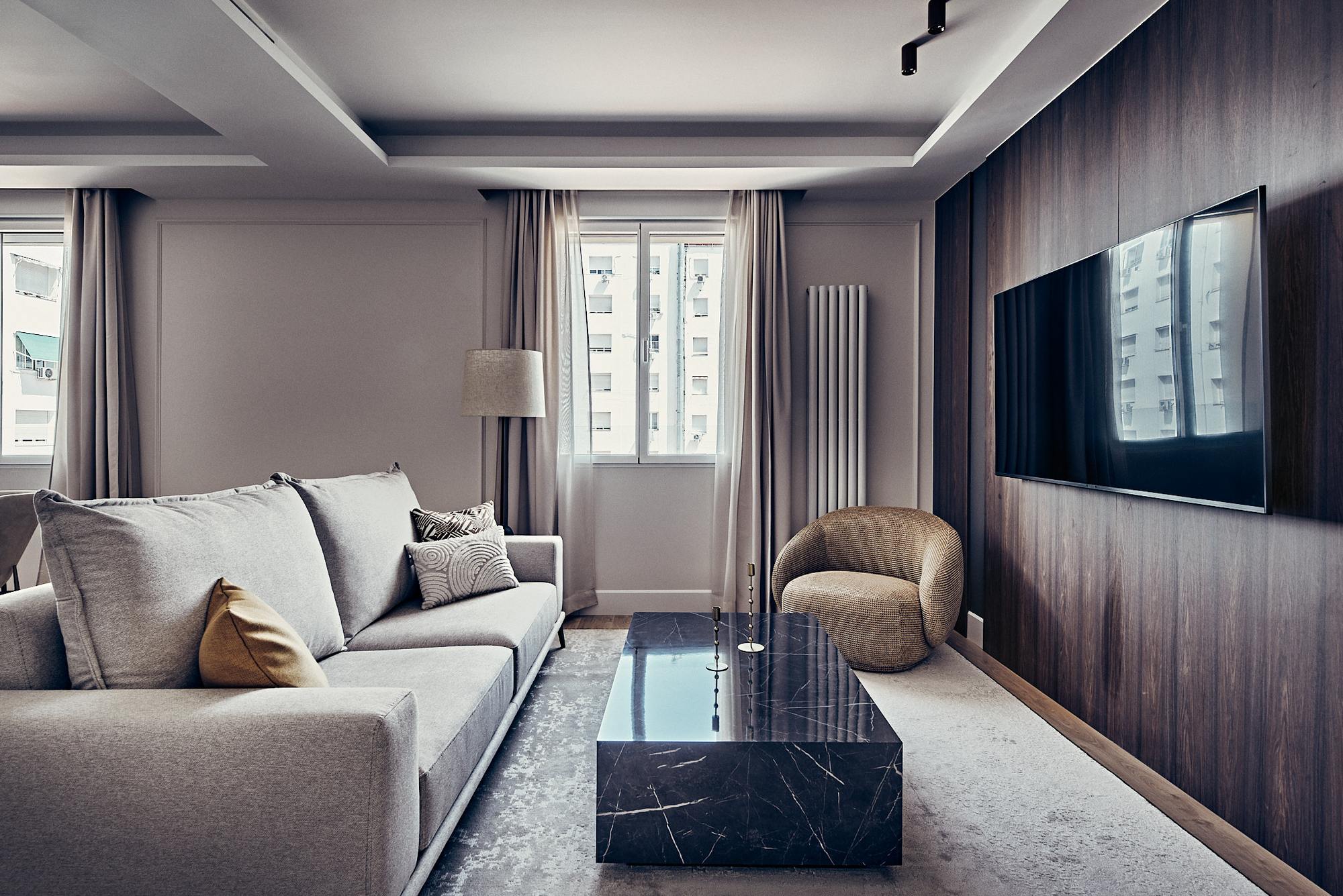 living - Piso de 120m² en venta en Ibiza, Madrid - featured