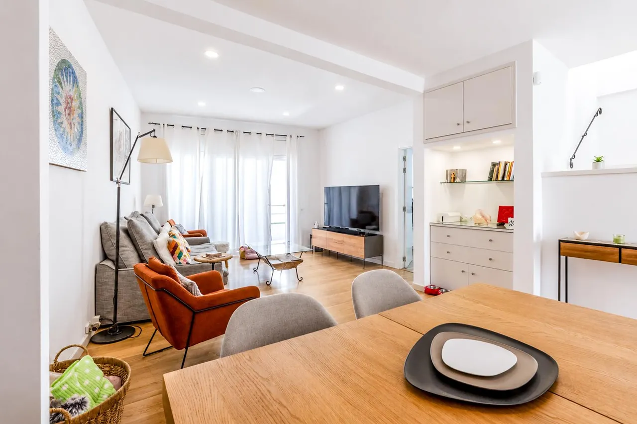 living - 111m² penthouse with 80m² terrace for sale in Sitges Town - gallery - 10