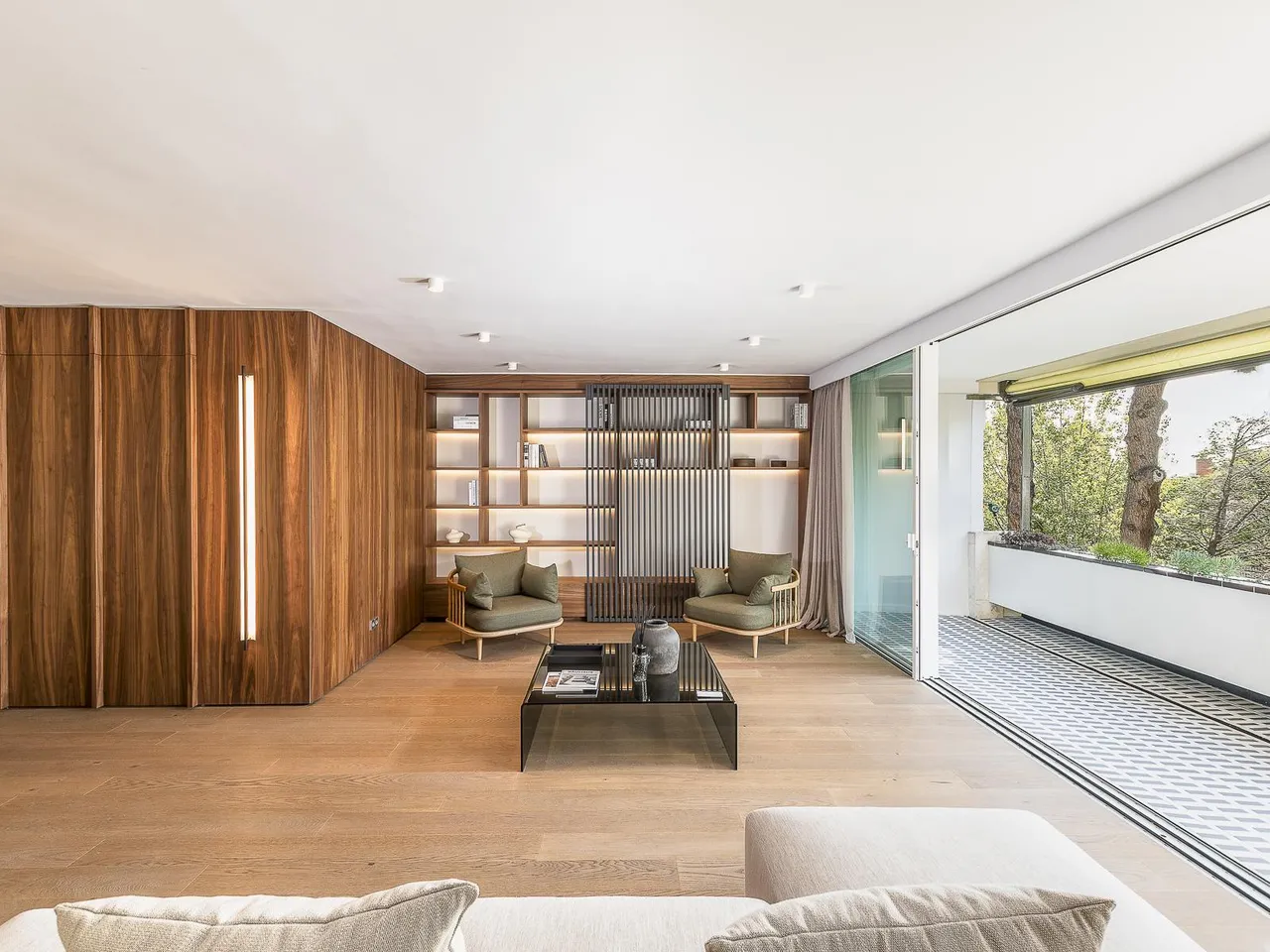 living - 260m² apartment with 17m² terrace for sale in Pedralbes - gallery - 9