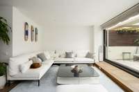 living - Ático de 234m² con 100m² terraza en venta en Sant Gervasi - Galvany - gallery thumbnail - 5