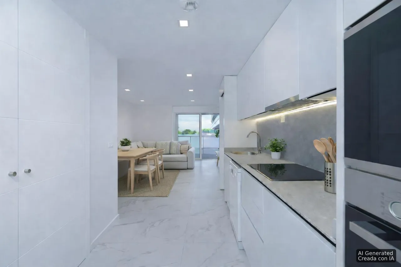 living - Piso de 90m² en venta en Ibiza ciudad, Islas Baleares - gallery - 3