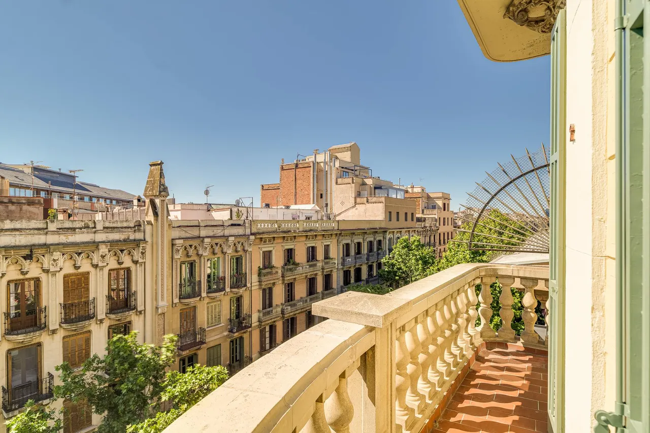 living - Piso de 113m² con 9m² terraza en venta en Eixample Izquierdo - gallery - 3