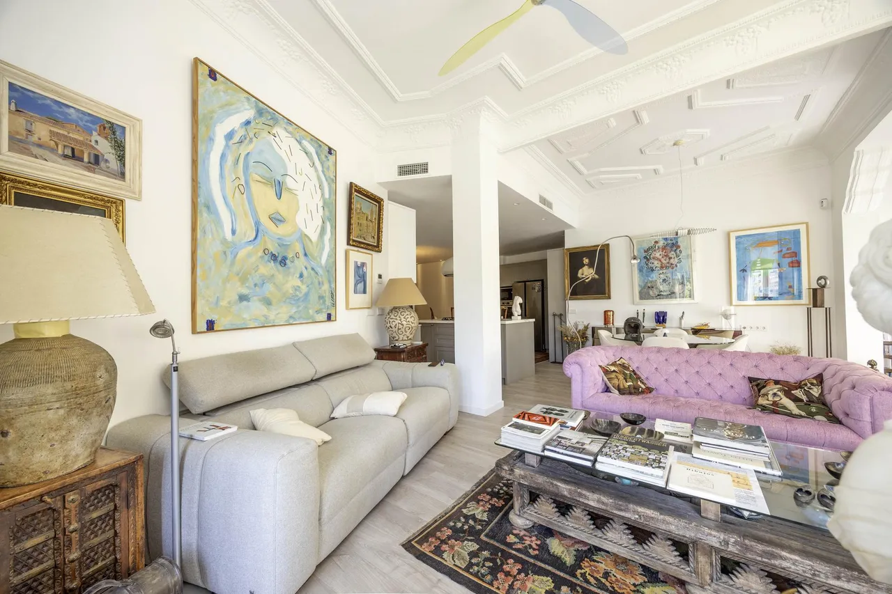 living - Piso de 139m² en venta en Gran Vía, Valencia - gallery - 10
