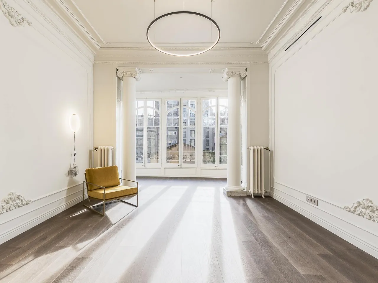 living - 200m² apartment for sale in Eixample Right, Barcelona - gallery - 2