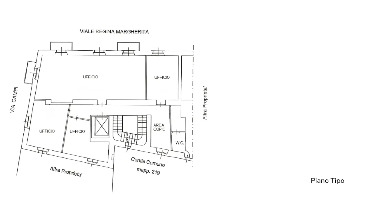 office - Regina Margherita 24 - Uffici - Dils - Planimetria - 3
