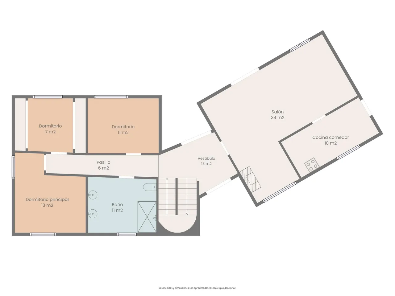 living - Casa / villa de 224m² en venta en Olivella, Barcelona - Plano del piso - 1
