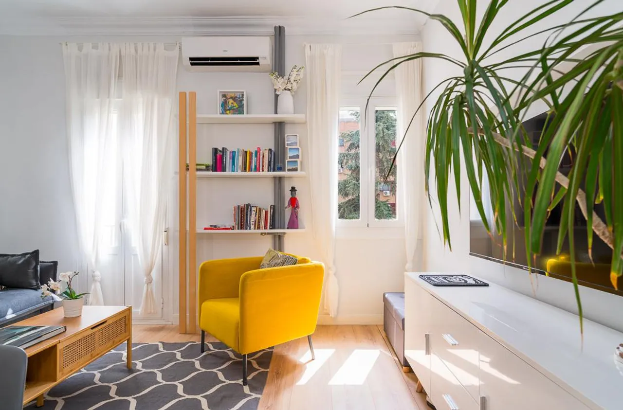 living - 80m² apartment for rent in Retiro, Madrid - gallery - 5
