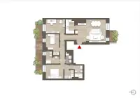 living - Magenta 54 - Living - Dils - Floor Plan thumbnail - 1