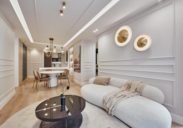 living - 142m² apartment for sale in Castellana, Madrid - featured