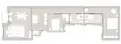 living - 110m² apartment for sale in Ciudad Jardín, Madrid - Floor Plan thumbnail - 1