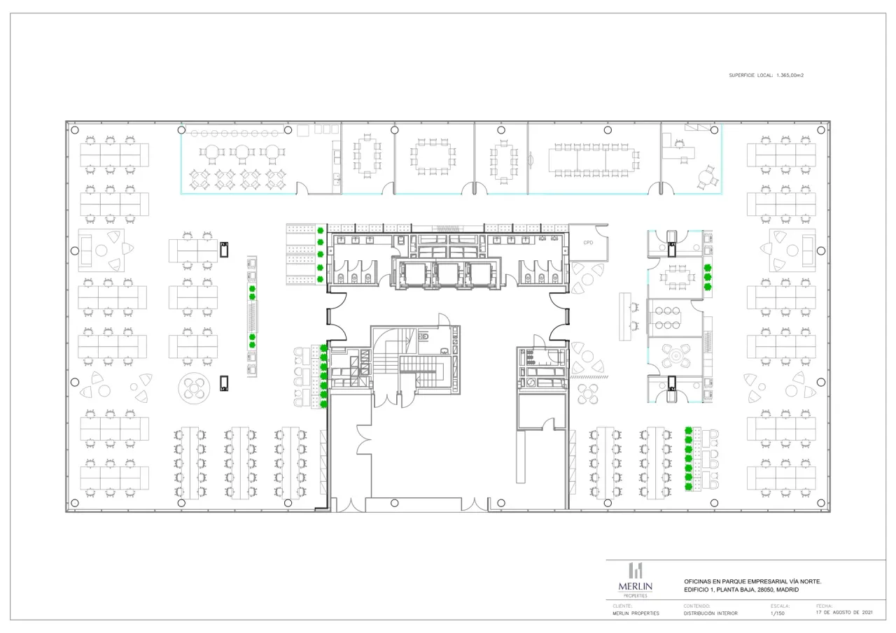 office - Campus Via Norte - Office - Dils - Floor Plan - 26