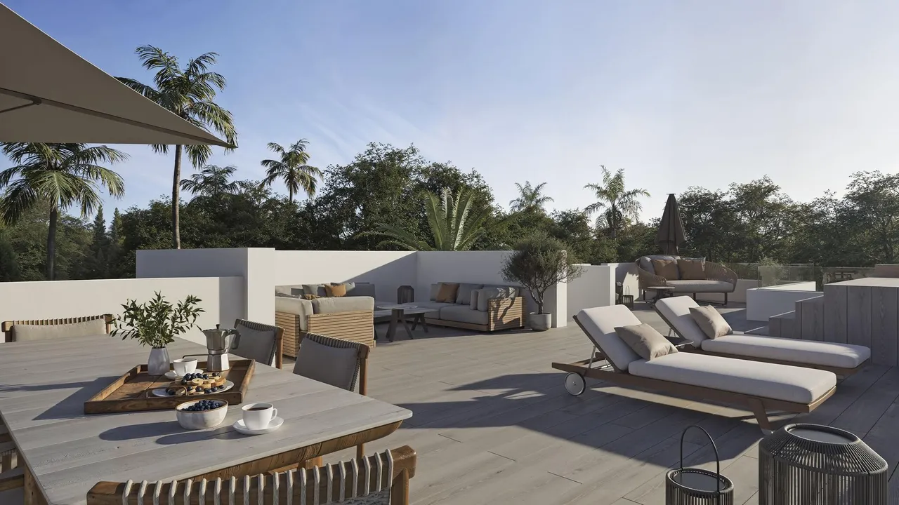 living - Dream Las Chapas Houses / Villas, East Marbella, Costa del Sol - gallery - 9