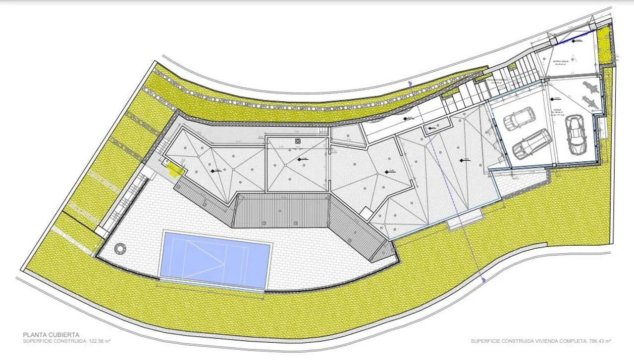 living - Casa / villa de 634m² con 220m² terraza en venta en Santa Eulalia - Plano del piso - 2