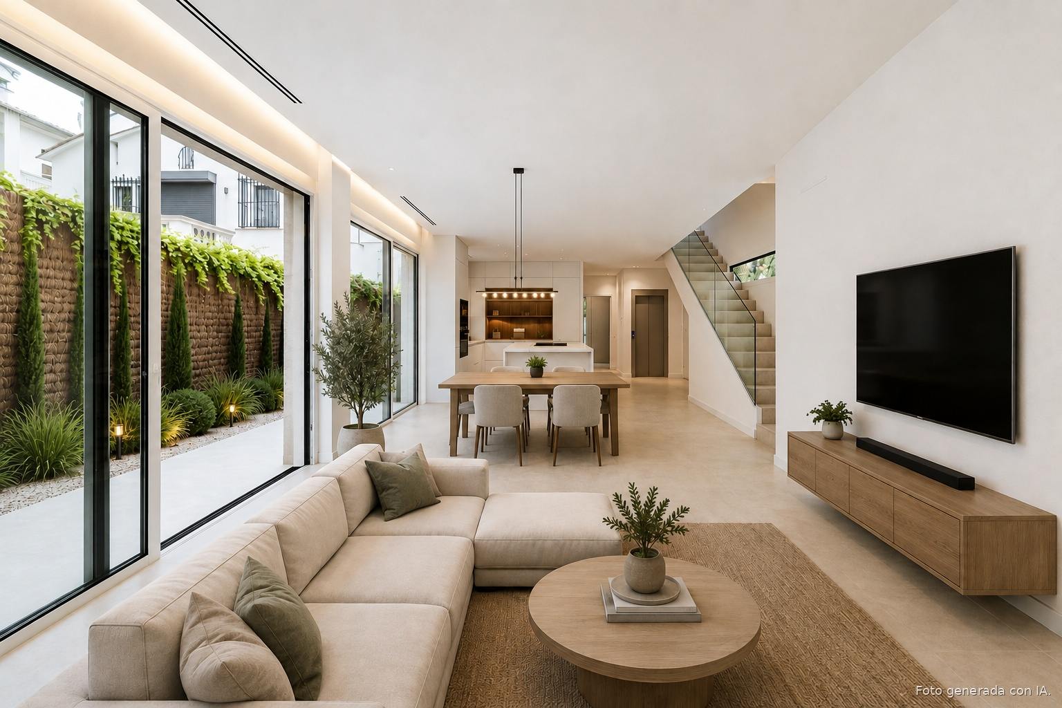 living - Casa / villa de 201m² con 314m² de jardín en venta en Terramar - gallery - 4