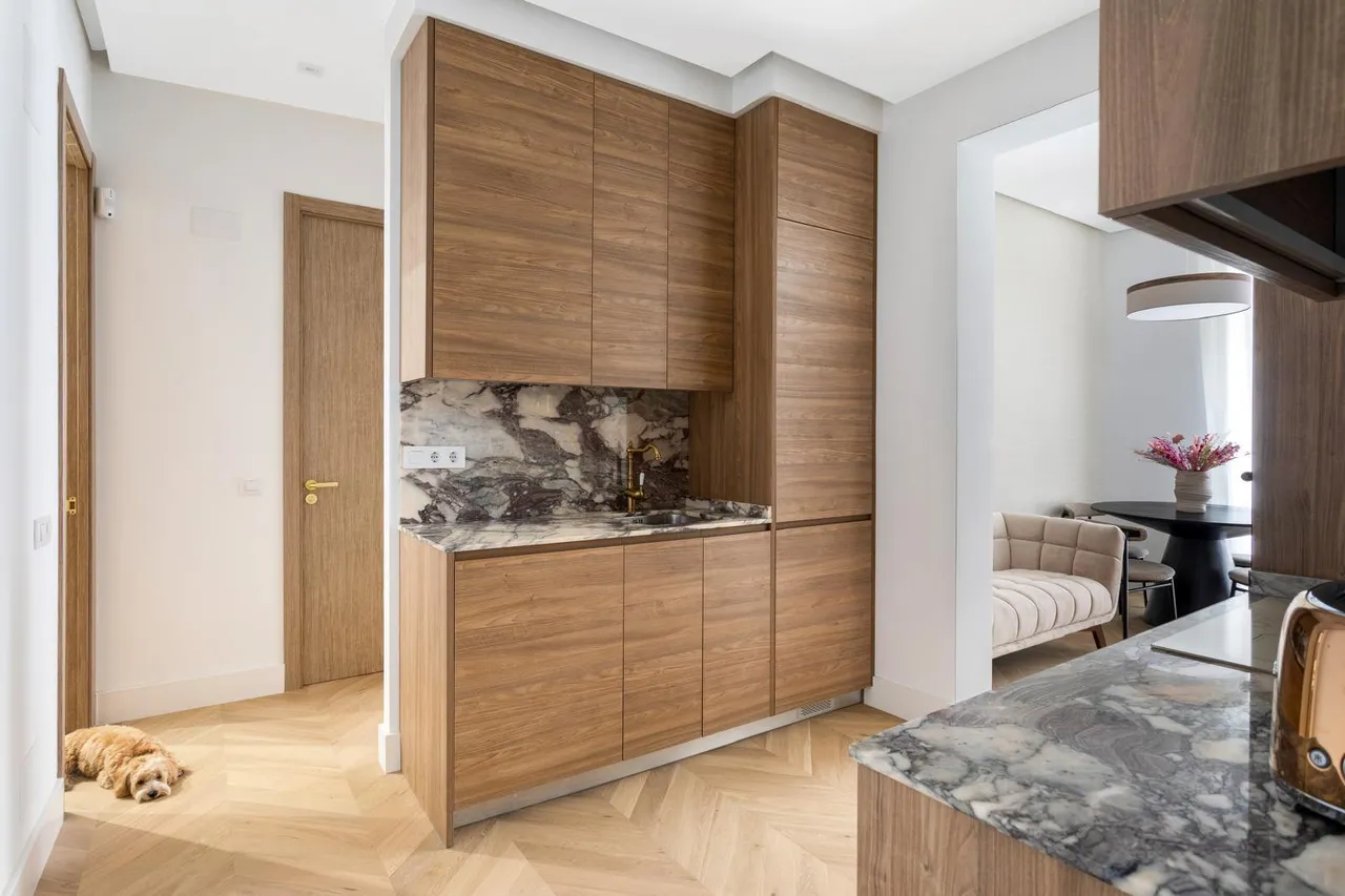 living - Piso de 73m² en alquiler en Trafalgar, Madrid - gallery - 9