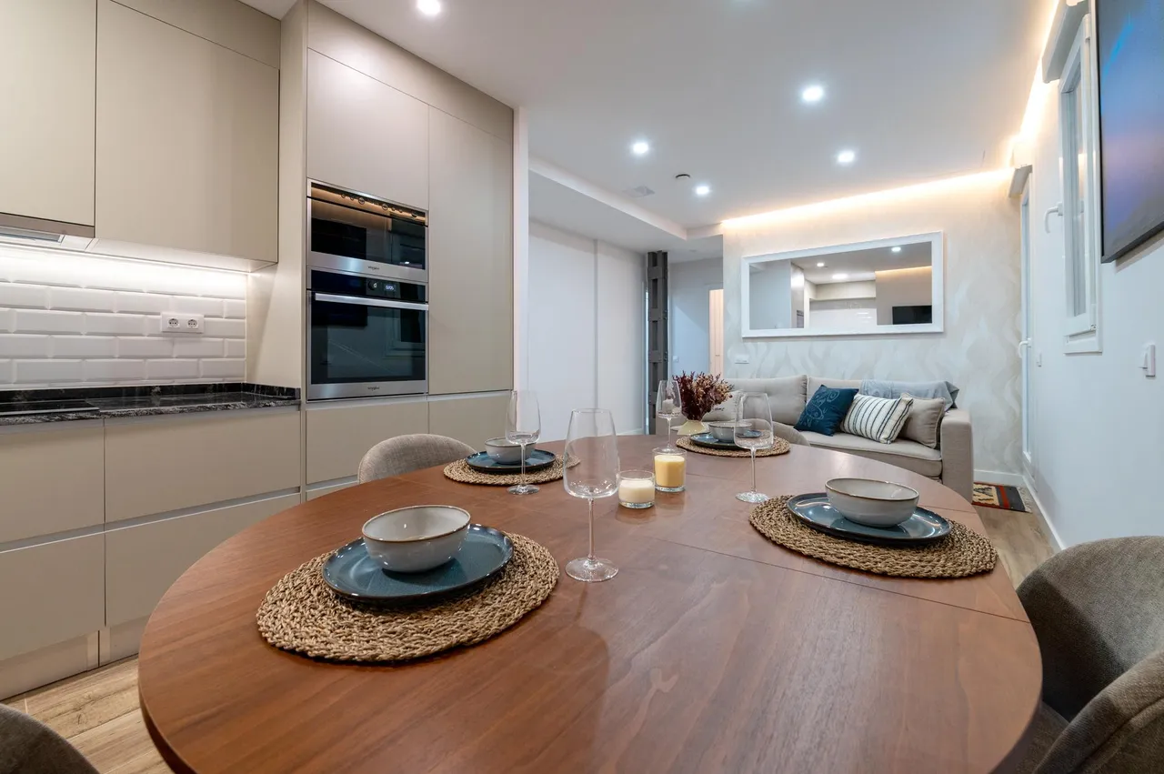 living - 56m² apartment for sale in Trafalgar, Madrid - gallery - 6