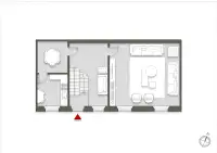living - Vivaio 6 - Living - Dils - Plan d'étage thumbnail - 2