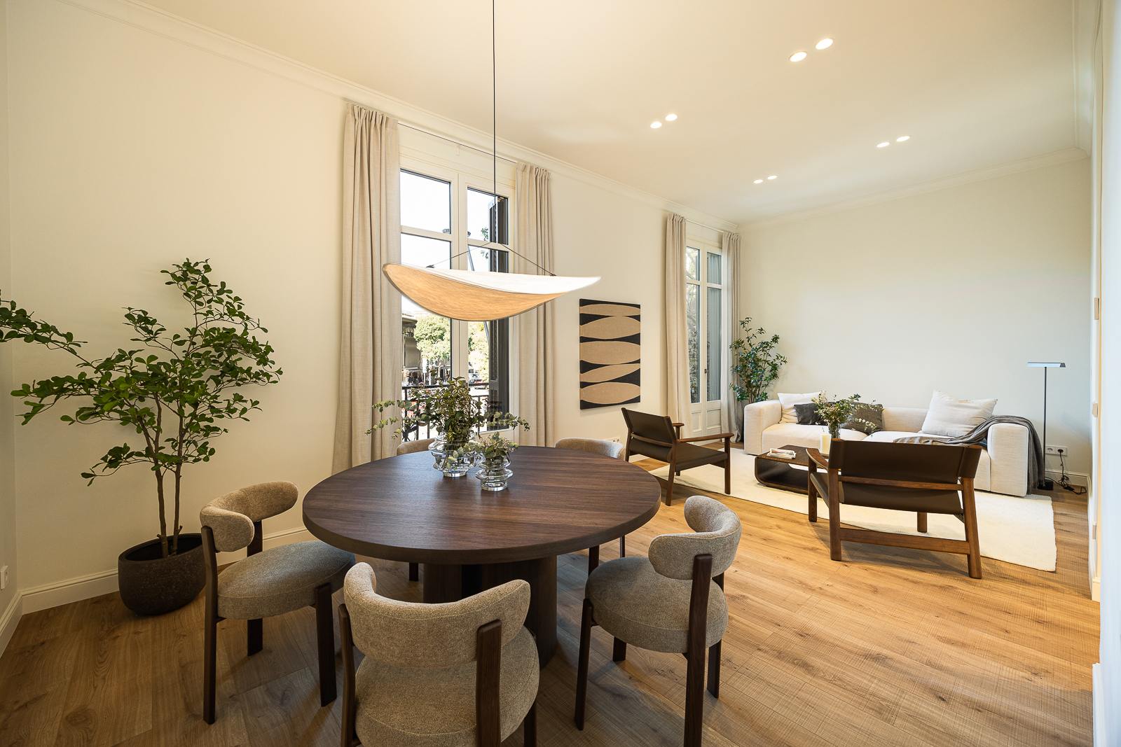 living - 119m² apartment with 17m² terrace for sale in Eixample Left - gallery thumbnail - 5