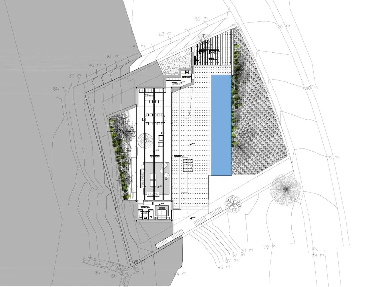 living - Casa / villa de 475m² en venta en San José, Islas Baleares - Plano del piso - 2