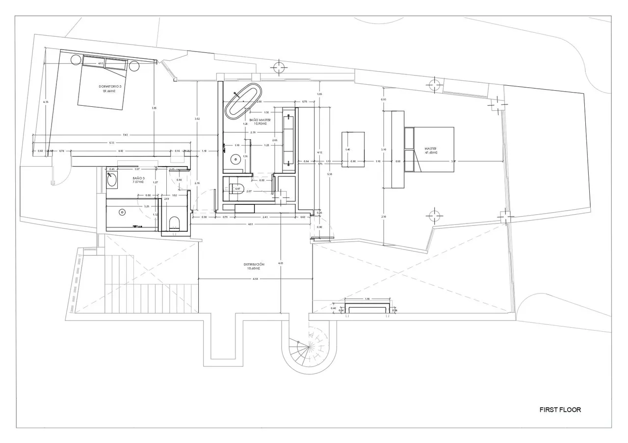 living - 486m² house / villa with 268m² terrace for sale in Sierra Blanca - Floor Plan - 3