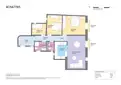 living - Piso de 88m² en venta en Gótico, Barcelona - Plano del piso thumbnail - 1
