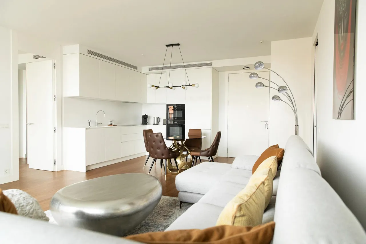 living - 86m² apartment for rent in Poblenou, Barcelona - gallery - 2