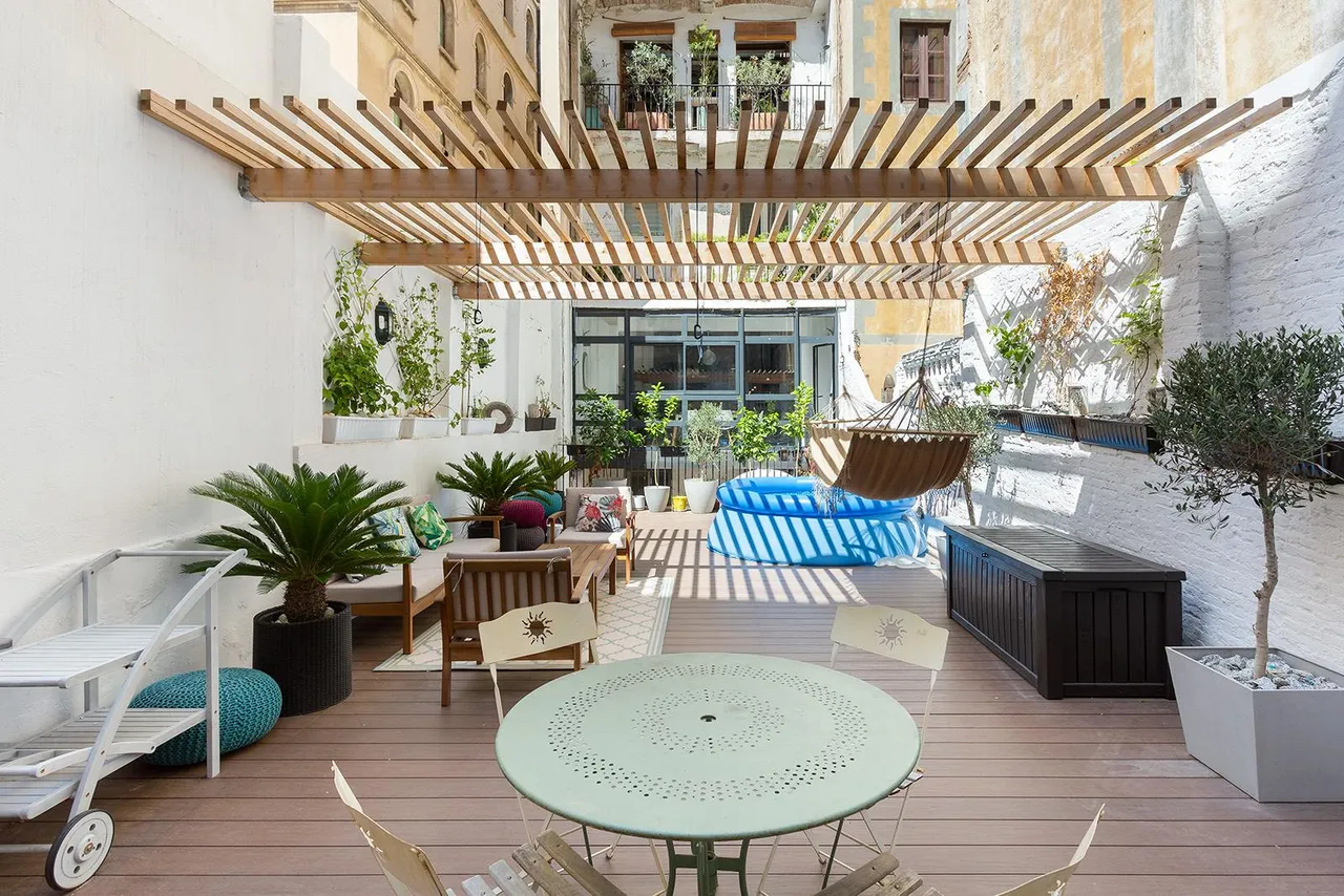 living - Piso de 189 m² con 70 m² de terraza en venta en El Raval - gallery - 6