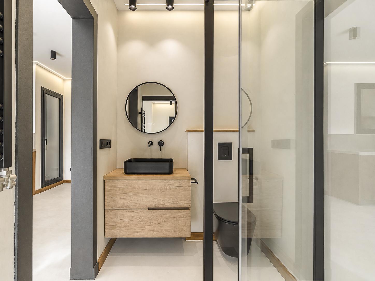 living - 79m² apartment for sale in Gràcia, Barcelona - gallery thumbnail - 5