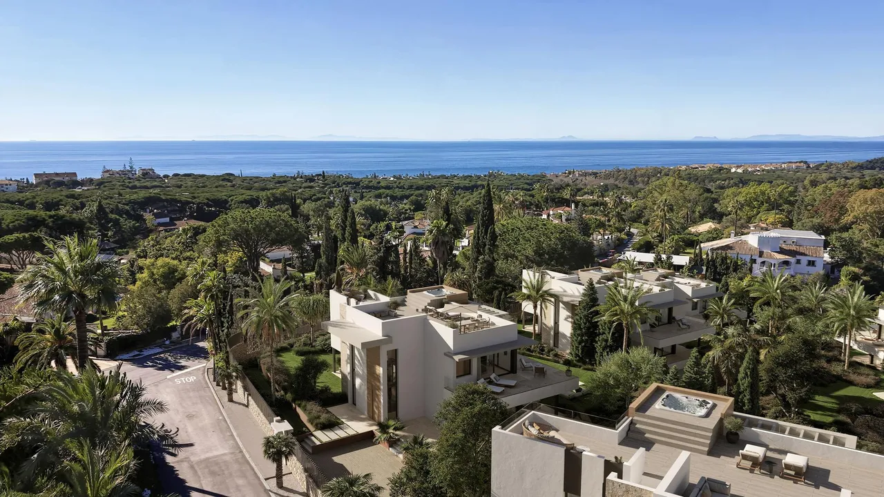 living - Dream Las Chapas Houses / Villas, East Marbella, Costa del Sol - gallery - 10