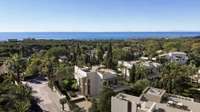 living - Urbanización privada de 7 villas modernas con vistas al mar a la venta situada en Marbella Este - gallery thumbnail - 10