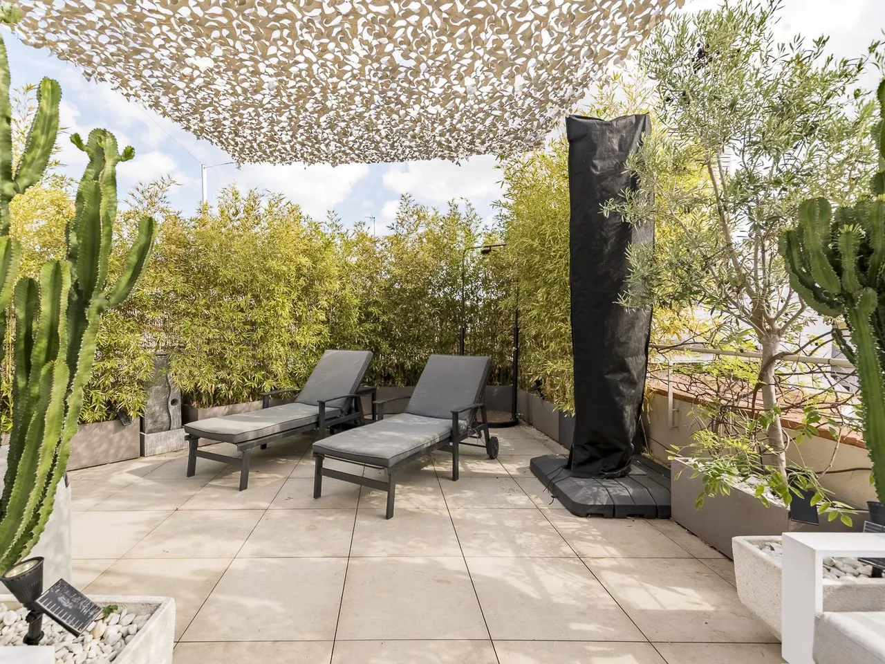 living - Ático de 78m² con 40m² terraza en venta en Gótico - gallery - 4