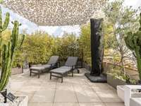 living - Ático de 78m² con 40m² terraza en venta en Gótico - gallery thumbnail - 4