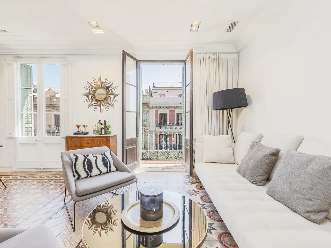living - Piso de 133m² en venta en Eixample Izquierdo, Barcelona - gallery - 6
