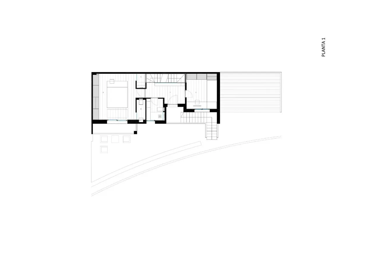 living - Casa / villa de 173m² en venta en Cadaqués, Costa Brava - Plano del piso - 2