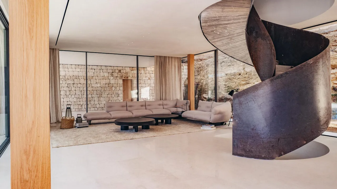 living - 475m² house / villa for sale in San José, Balearic Islands - gallery - 5