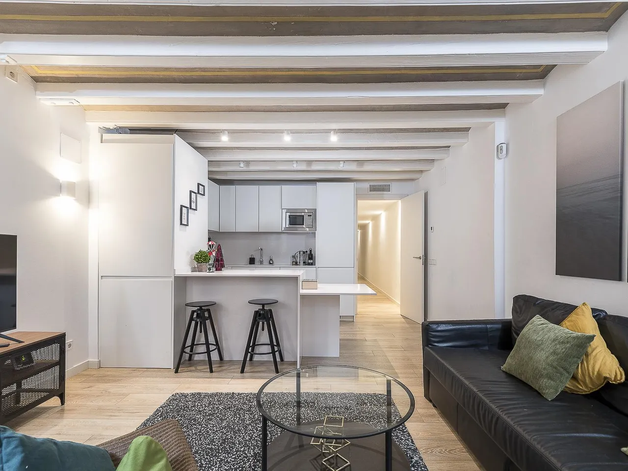 living - Piso de 87m² en venta en Gótico, Barcelona - gallery - 4