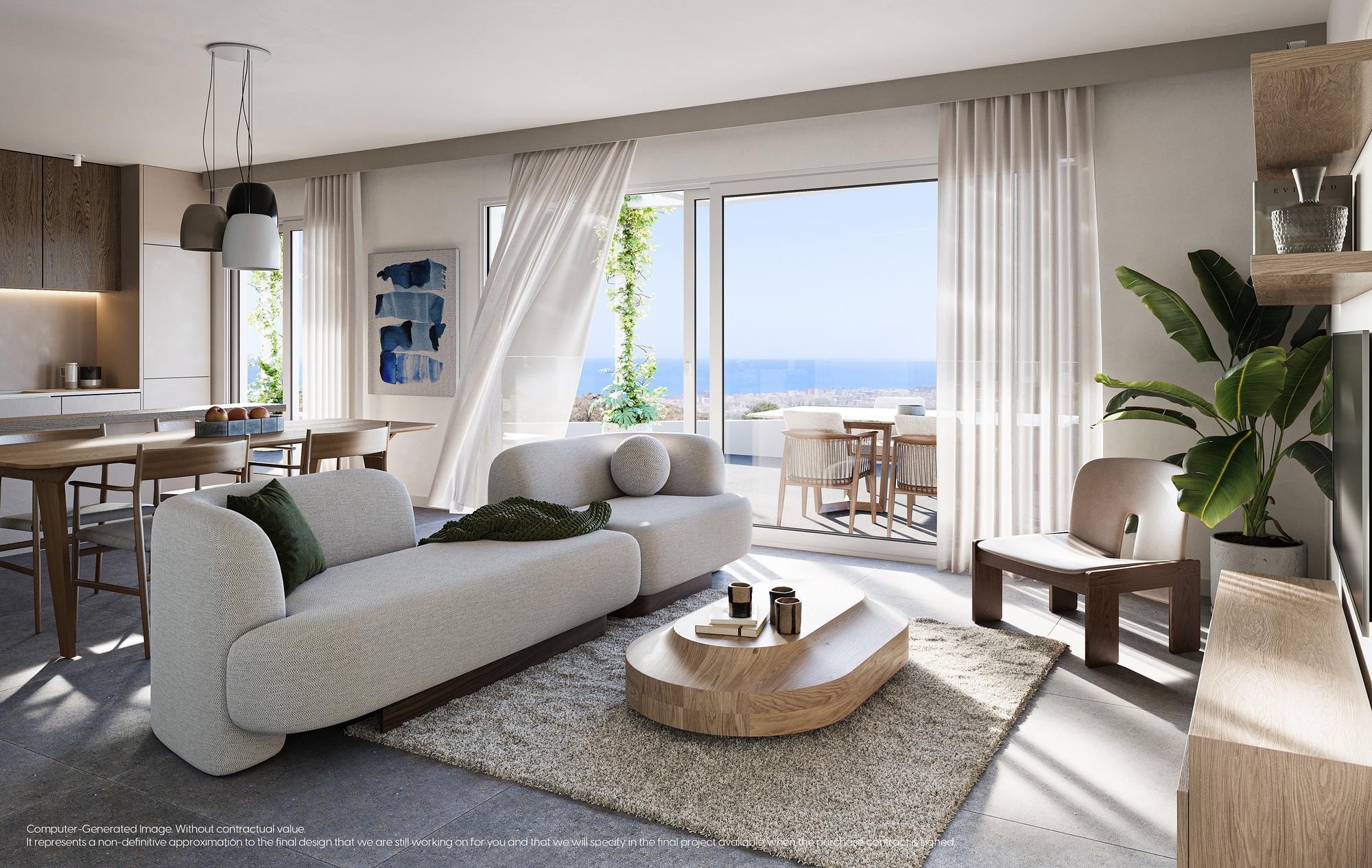 living - Mijas Sea Views Apartments - gallery thumbnail - 3