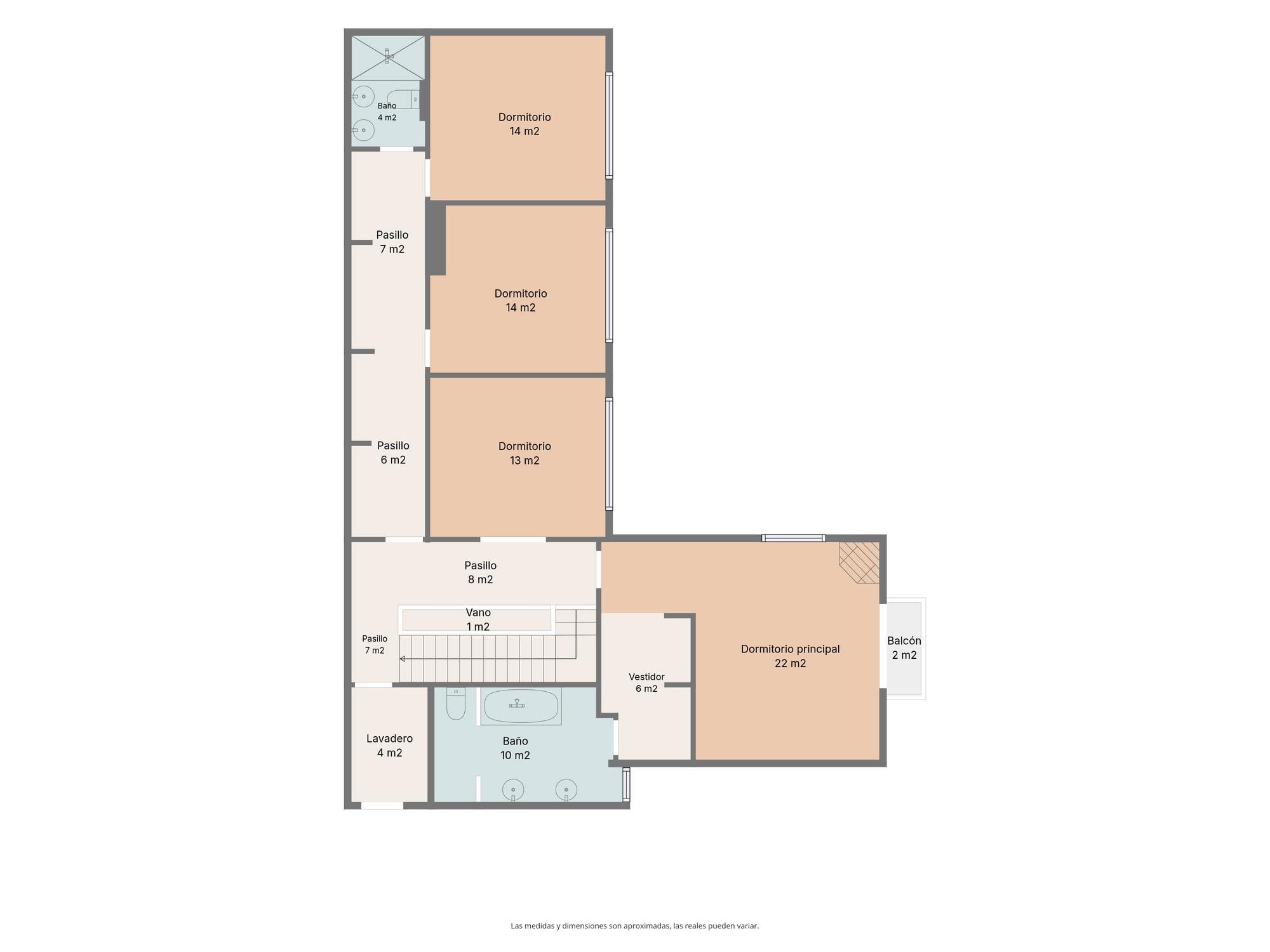 living - Casa / villa de 261m² con 50m² terraza en venta en Levantina - Plano del piso - 3