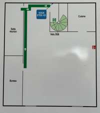 logistics - Light Industrial Premises / Offices For Rent - Verdiepingsplan thumbnail - 1